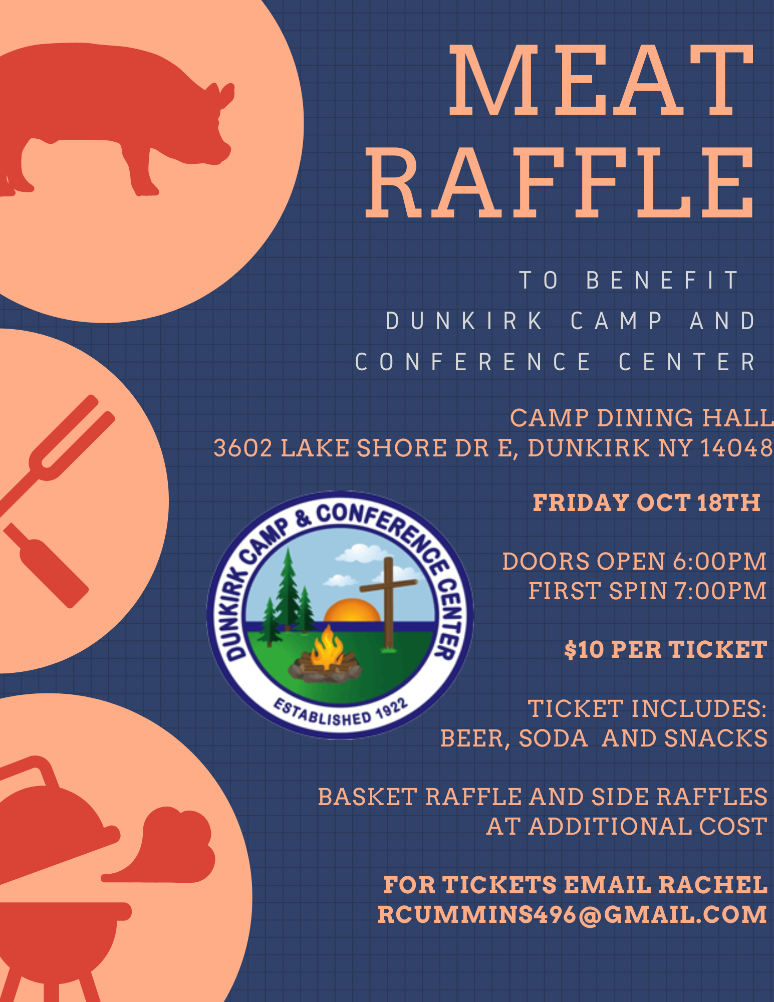 DCC Meat Raffle Flyer